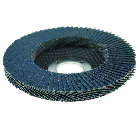 Weiler 4-1/2" High Density Flap Disc, Flat (TY27), 80Z, 7/8" 31389